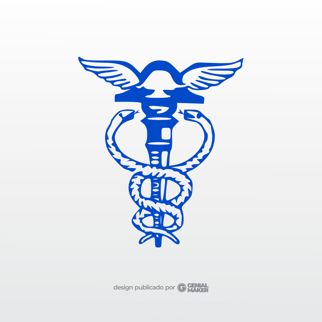 Logo contabilidade, o símbolo oficial: o logotipo da contabilidade em questão, que apresenta um caduceu estilizado com um pássaro e asas, transmite uma mensagem de precisão, confiabilidade e crescimento.